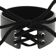 Coquette Chic Desire Vegan Leather Choker - Bold Accessory