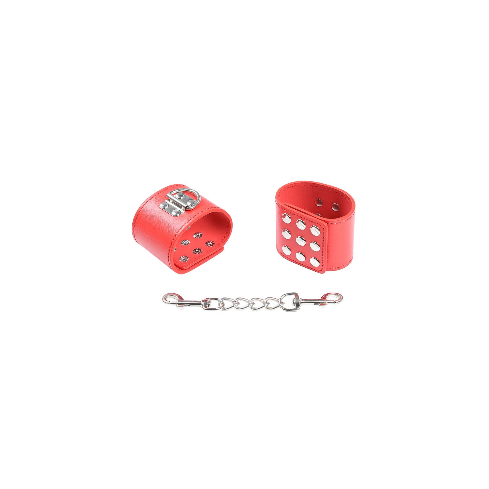 Red Velvet Pressure Cuffs for Bondage