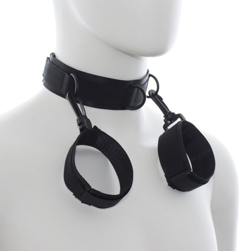 Nylon Handcuffs and Collar by Ohmama