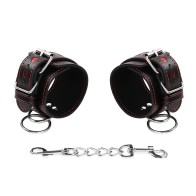 Heart Inlay Handcuffs