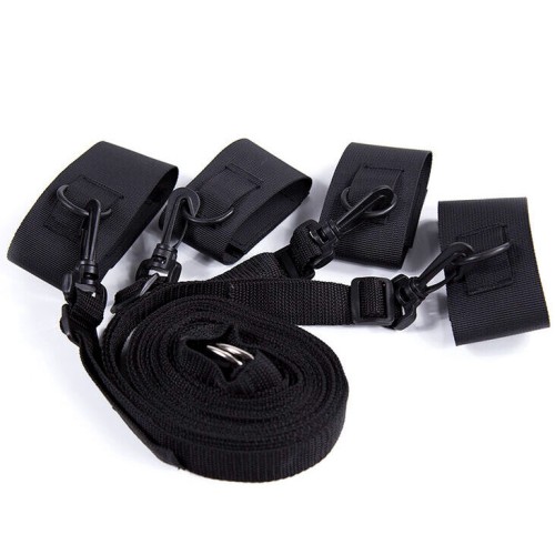 Nylon Bed Restraint Set - BDSM Quality