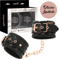 Coquette Chic Desire Black Edition Handcuffs - Elegant Bondage