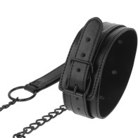 Intense Vegan Leather Collar - Sensual Accessory