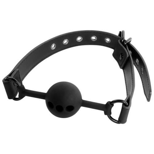 Fetish Submissive Breathable Silicone Ball Gag