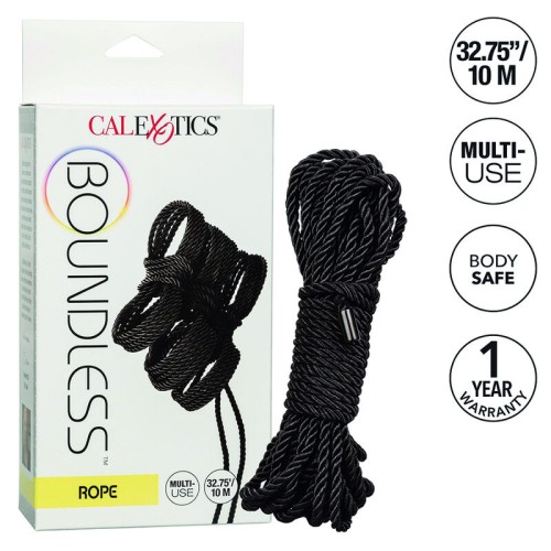 Boundless Black Rope 10m for BDSM