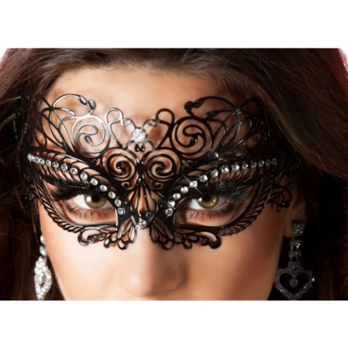 Chilirose CR 3706 Black Masquerade Mask