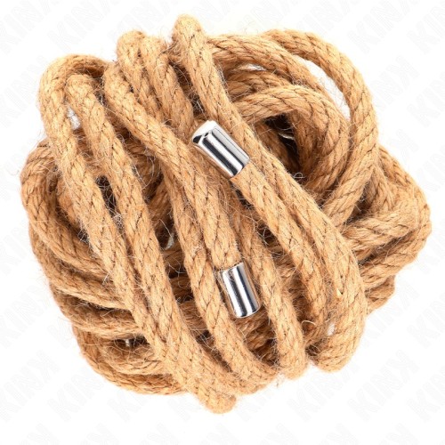 Kink Hemp Rope 5 Meters Metal Head