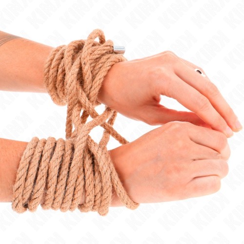 Kink Hemp Rope 5 Meters Metal Head