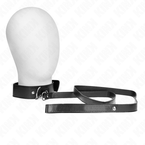 Kink Adjustable Collar with Leash - BDSM Style