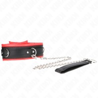 Kink Adjustable Collar with 65cm Leash for BDSM