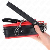 Kink Adjustable Collar with 65cm Leash for BDSM