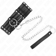 Kink - Adjustable Collar with Leash - Luxury BDSM