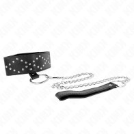 Kink Adjustable Collar with Leash - Domination in Style