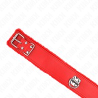 Kink Red Studded Collar with Leash 116 cm Model 4