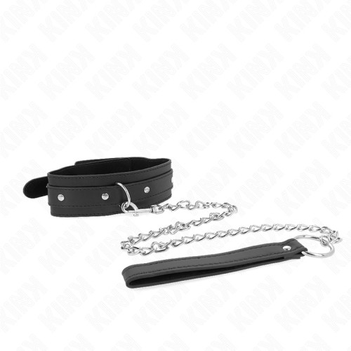 Kink Collar with Leash 65 cm Adjustable Ring