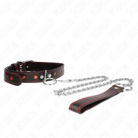 Kink Collar with Heart Details