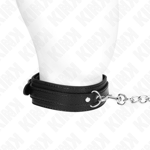 Kink Snake Pattern Collar with Leash 65 cm