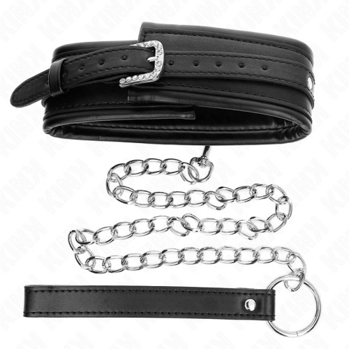 Kink Collar with Leash - Elegant Control