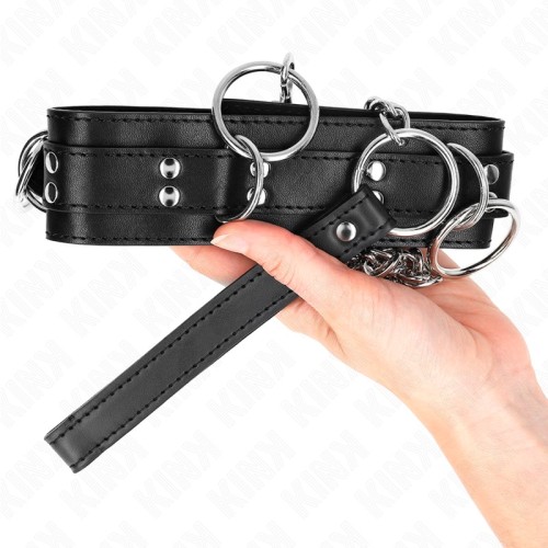 Kink - Stylish Leash Collar with Rings