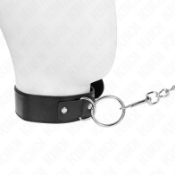 Kink Adjustable Collar with Leash Model 4 for BDSM