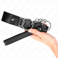 Kink Adjustable Collar with Leash Model 4 for BDSM