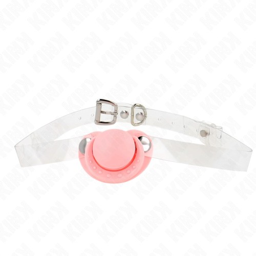 Kink Pacifier Shape Gag Adjustable 43-60 cm