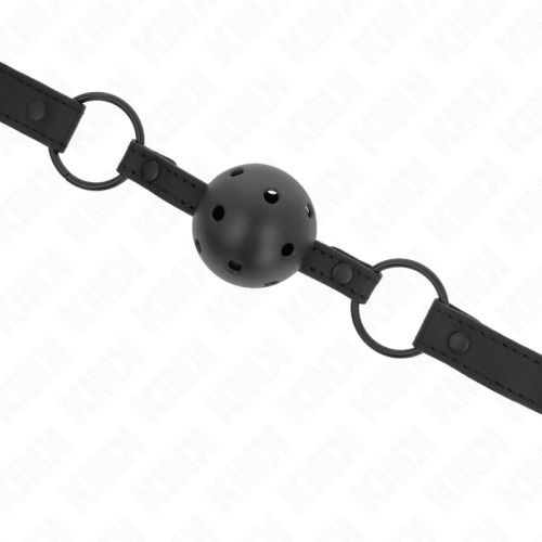 Kink Ball Gag 4.5 cm Neoprene Adjustable