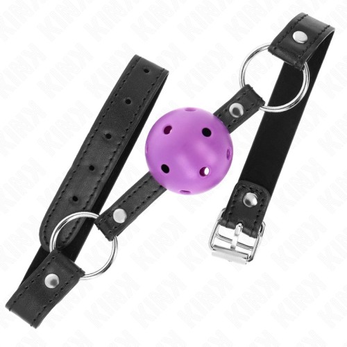 Kink 4.5 cm Purple Ball Gag Hollow Hard