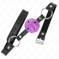 Kink 4.5 cm Purple Ball Gag Hollow Hard