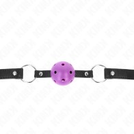 Kink 4.5 cm Purple Ball Gag Hollow Hard