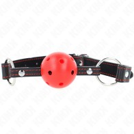 Kink Ball Gag 4.5 cm Red - BDSM Essentials