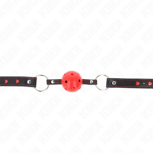 Kink Ball Gag 4.5 cm Red - BDSM Essentials