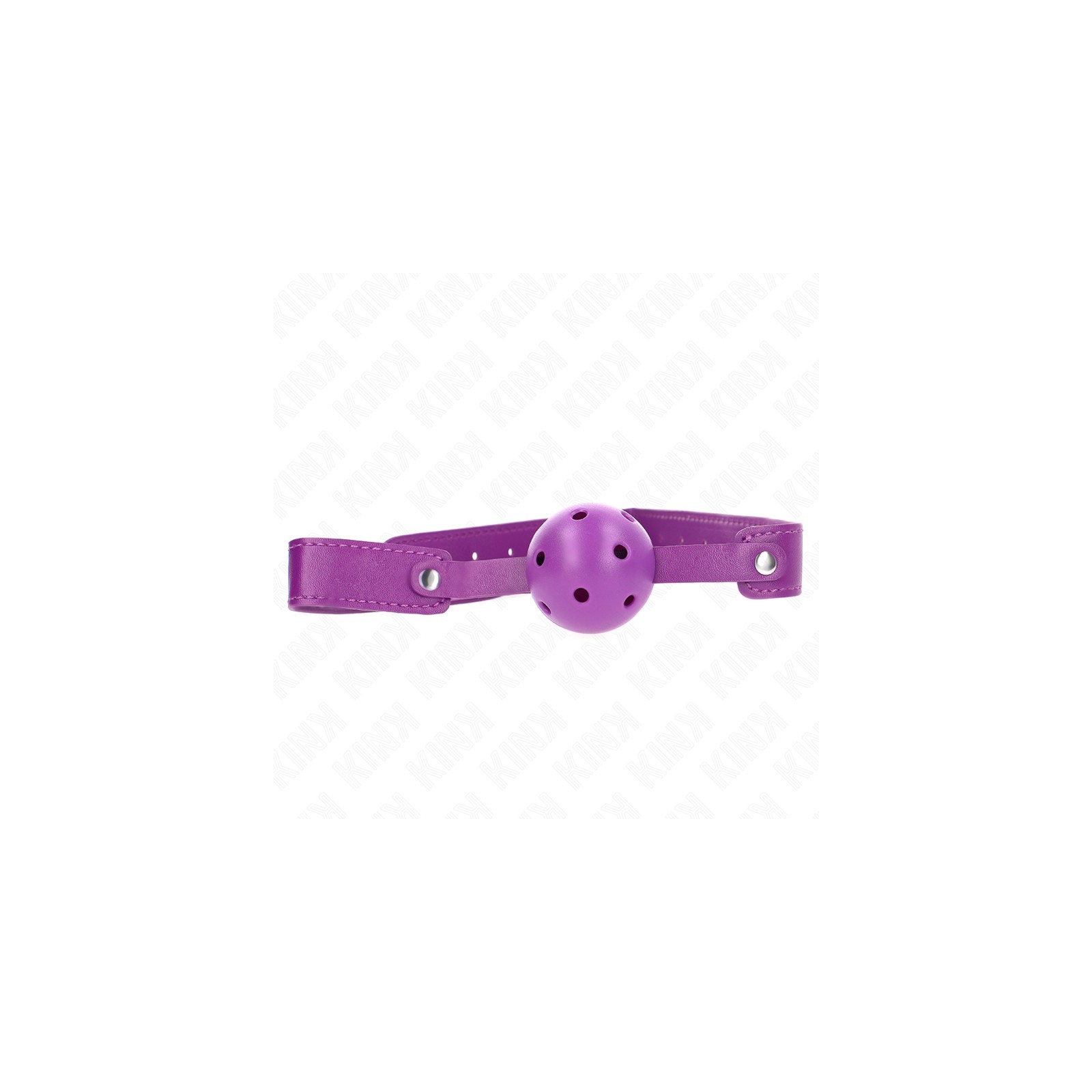 Kink Breathable Ball Gag Purple - BDSM Essential