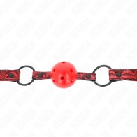 Kink Ball Gag 4.5 cm with Diamond Pattern