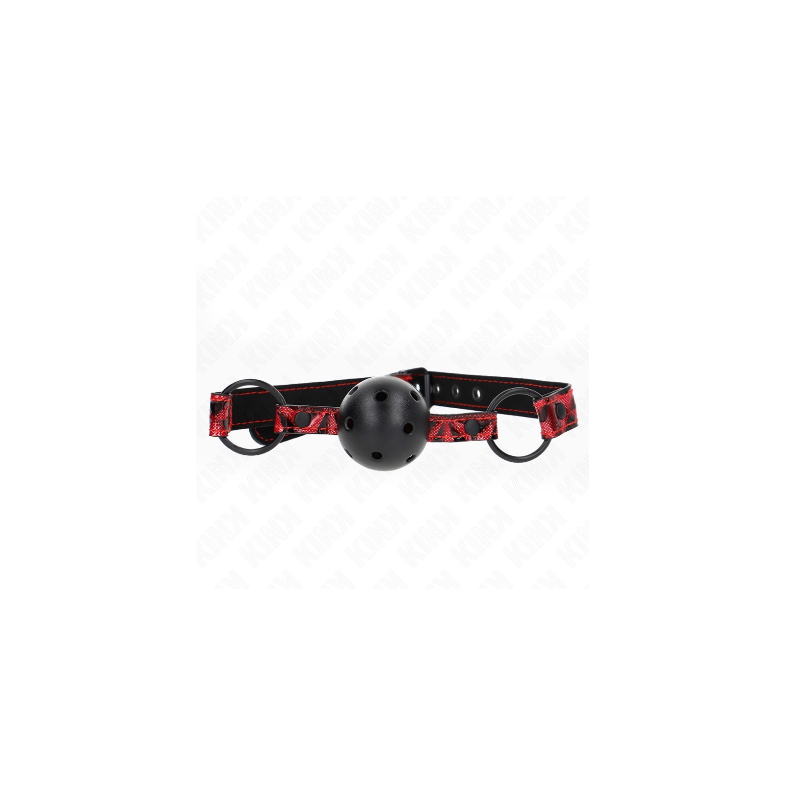 Ball Gag with Diamond Pattern 4.5 cm - KINK Experience