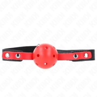 Kink 4 cm Hard Hollow Ball Gag for BDSM Adventures