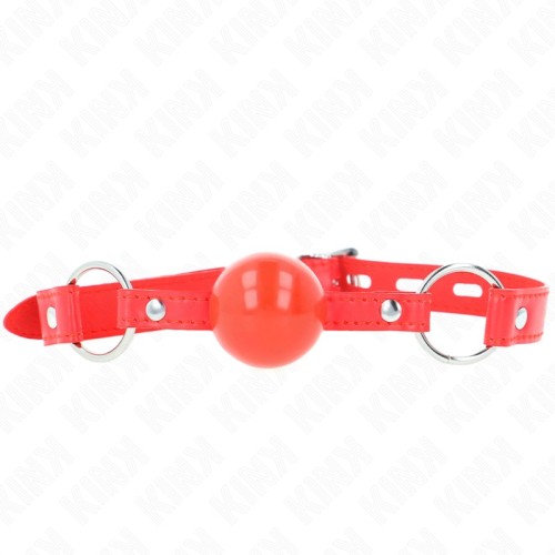 Kink Ball Gag Red - Ultimate BDSM Gear