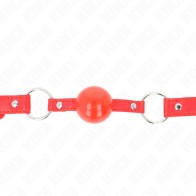 Kink Ball Gag Red - Ultimate BDSM Gear