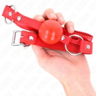 Kink Ball Gag Red - Ultimate BDSM Gear