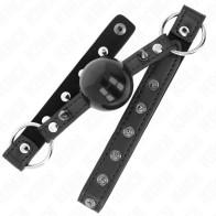 Kink 4 Cm Ball Gag with Pointed Rivet