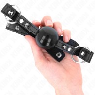 Kink 4 Cm Ball Gag with Pointed Rivet