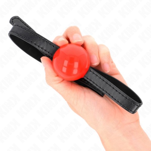 Kink Solid Red Ball Gag 4 cm