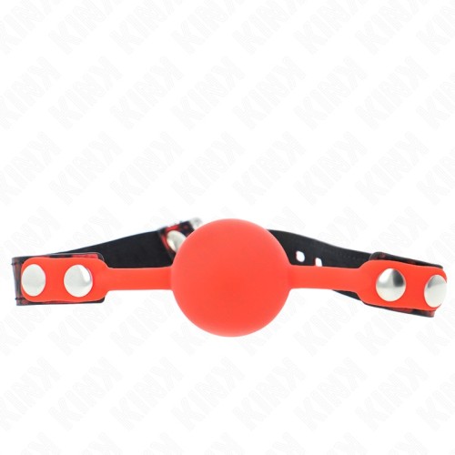 Kink Silicone Ball Gag Lock Model 2