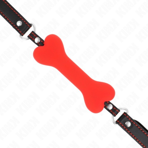 Kink - Mordaza De Hueso 12 Cm Rojo