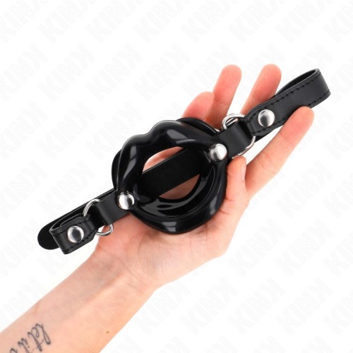 Kink Lip Gag for Control and Comfort