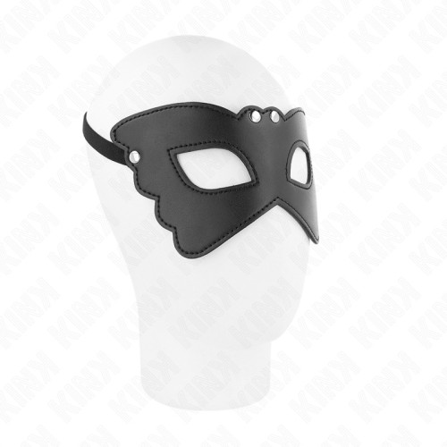 Kink Butterfly Faux Leather Mask - Enhance Your BDSM Experience