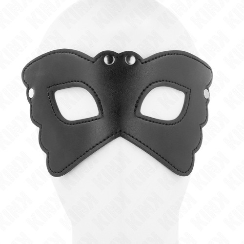 Kink Butterfly Faux Leather Mask - Enhance Your BDSM Experience