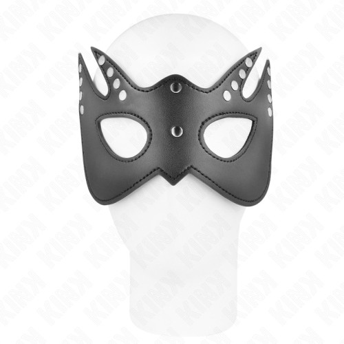 Kink Bat Wing Mask with Studs 23x15cm - BDSM