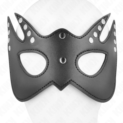 Kink Bat Wing Mask with Studs 23x15cm - BDSM