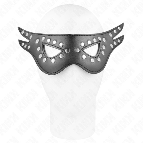 Kink Sexy Faux Leather Mask Model 1